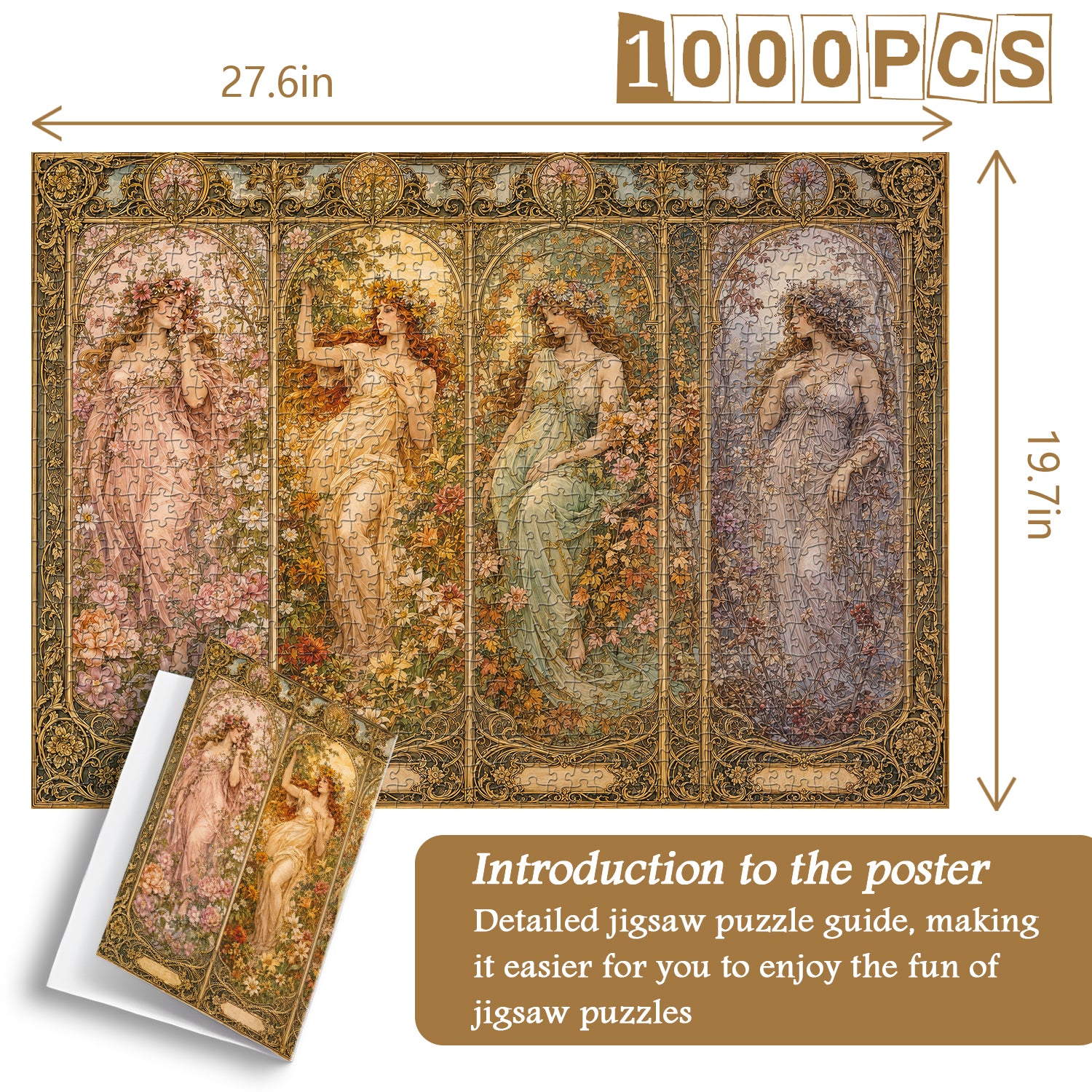 Four Times of the Year Jigsaw Puzzle 1000 Pieces