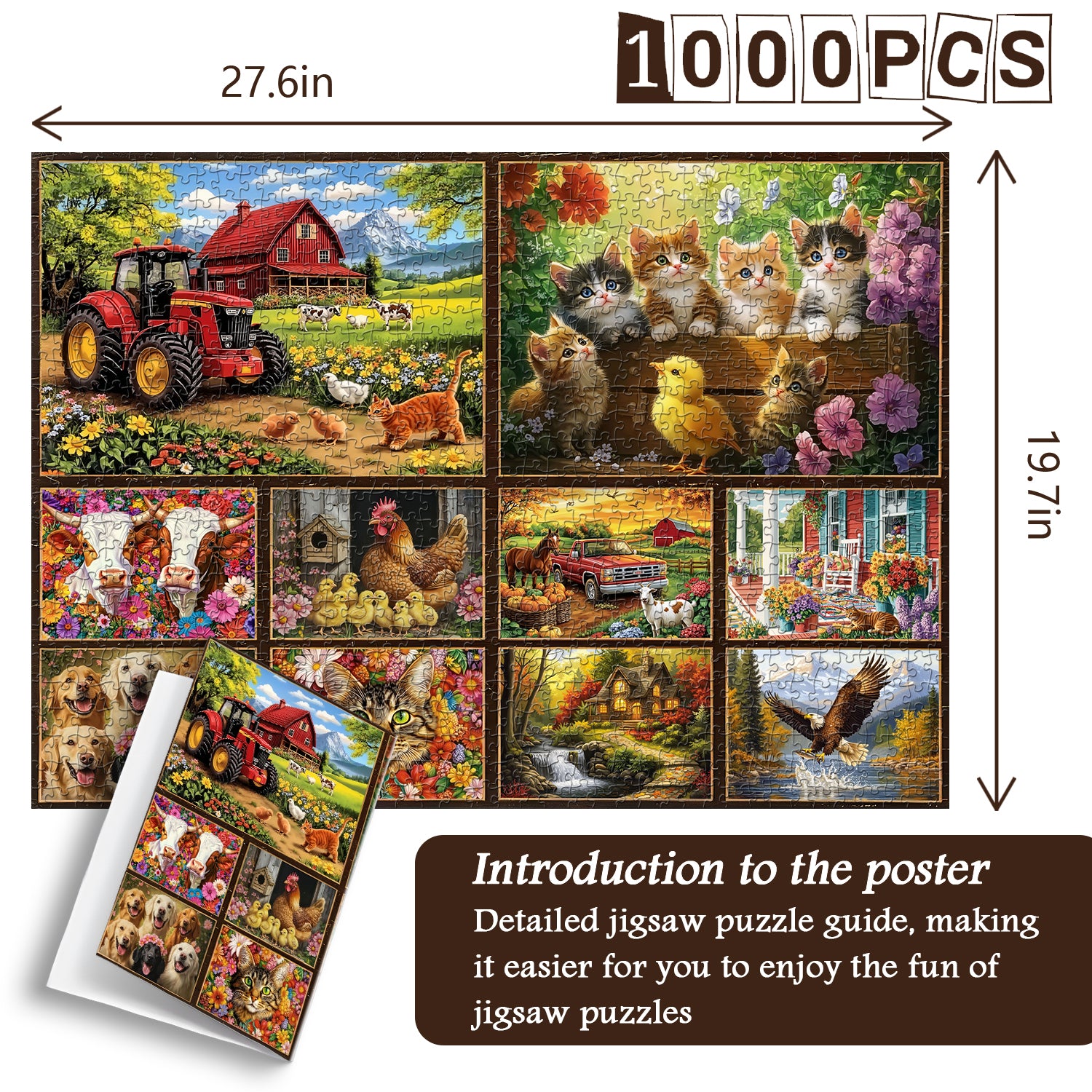 Farmyard Memories Puzzle 1000 Teile