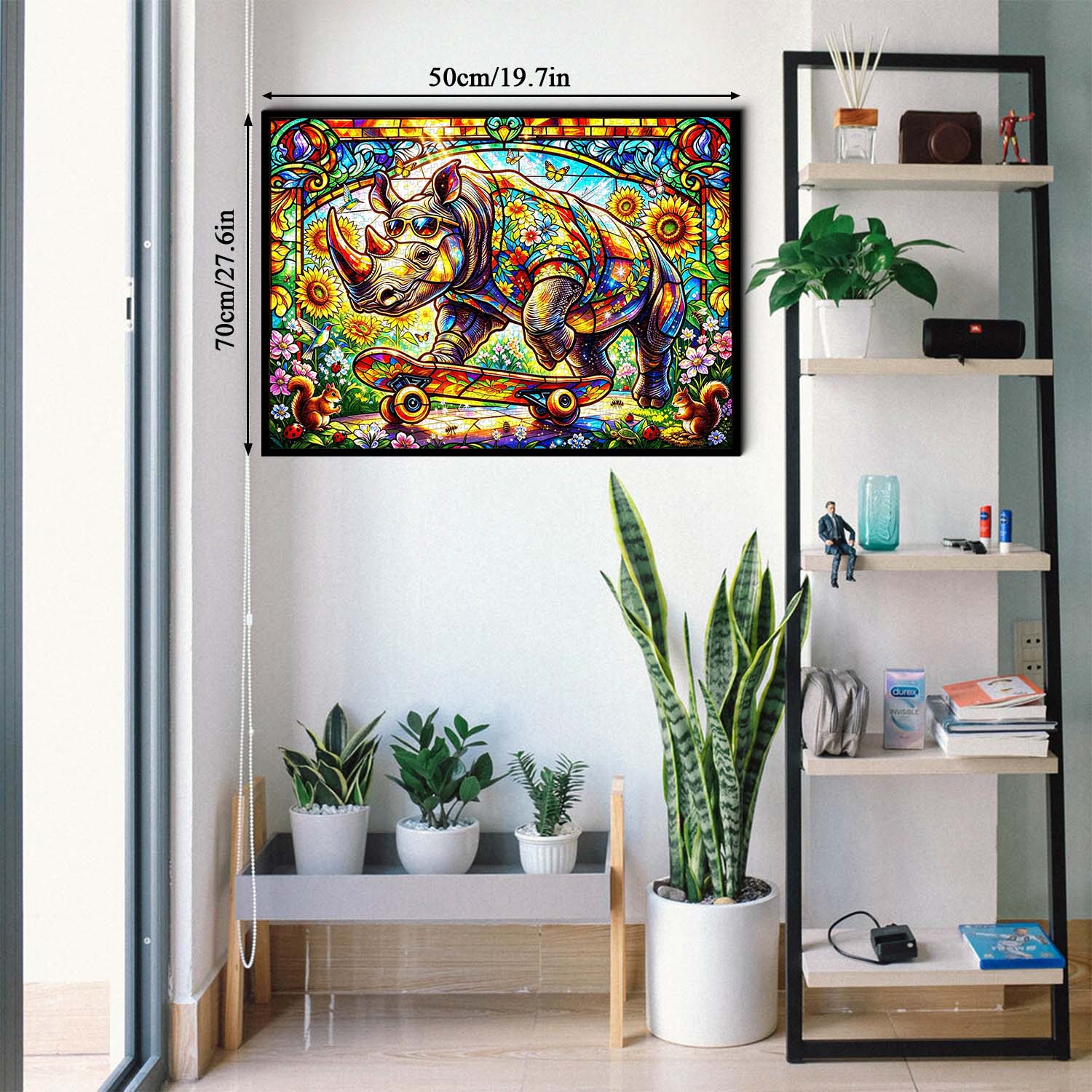 Sunflower Rhino Glide Jigsaw Puzzle 1000 Pieces