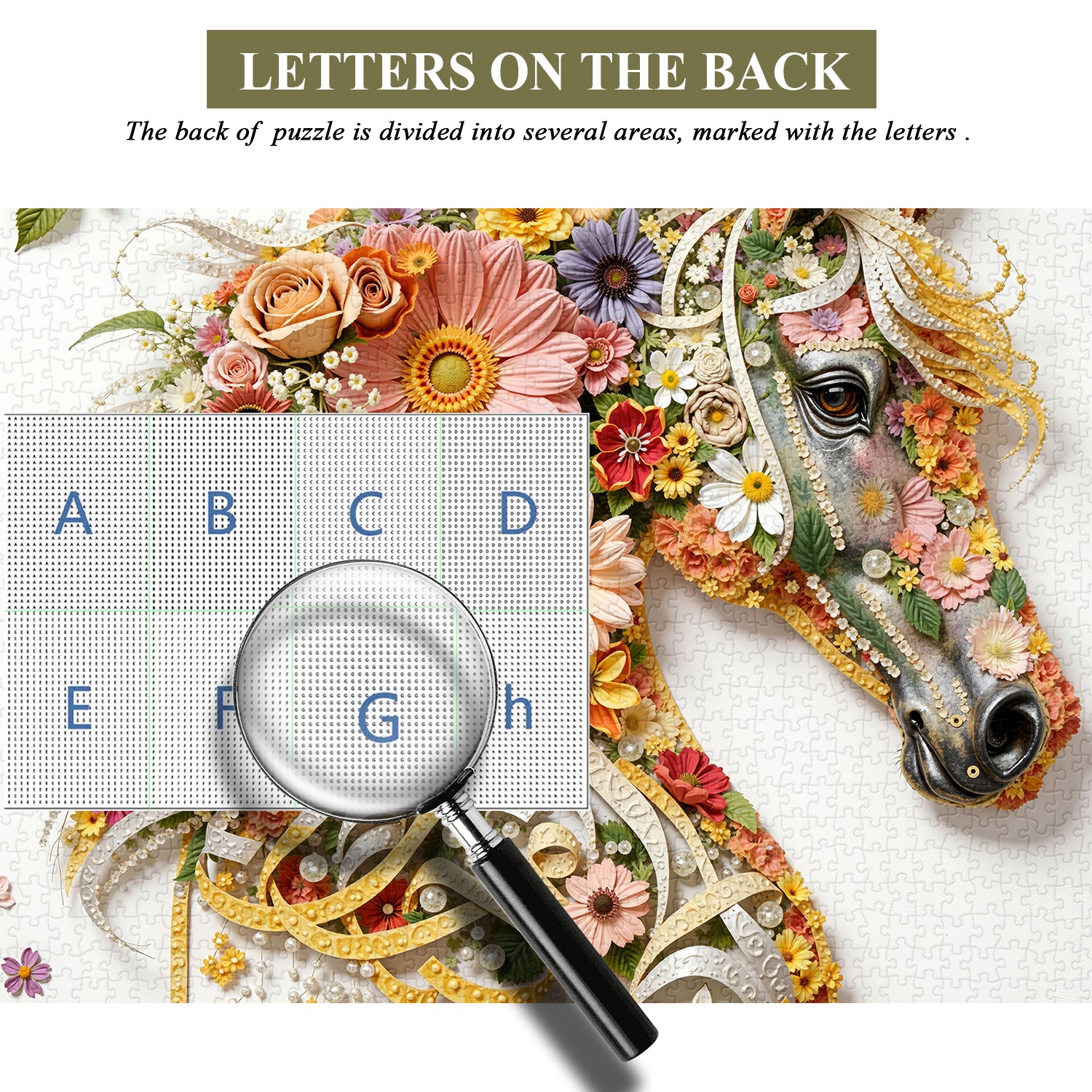 Blossom Steed Jigsaw Puzzle 1000 Pieces