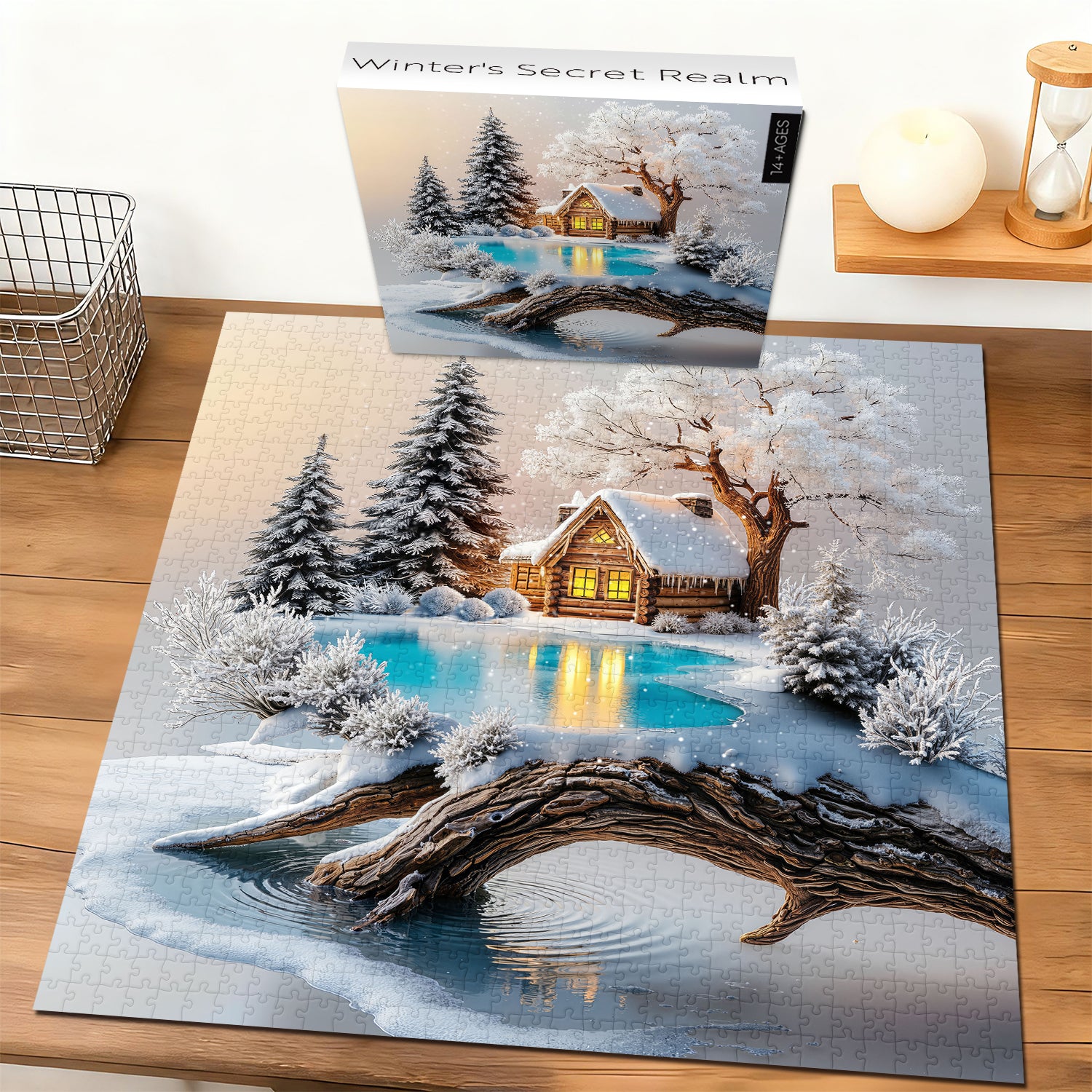 Winter's Secret Realm Puzzle 1000 Teile