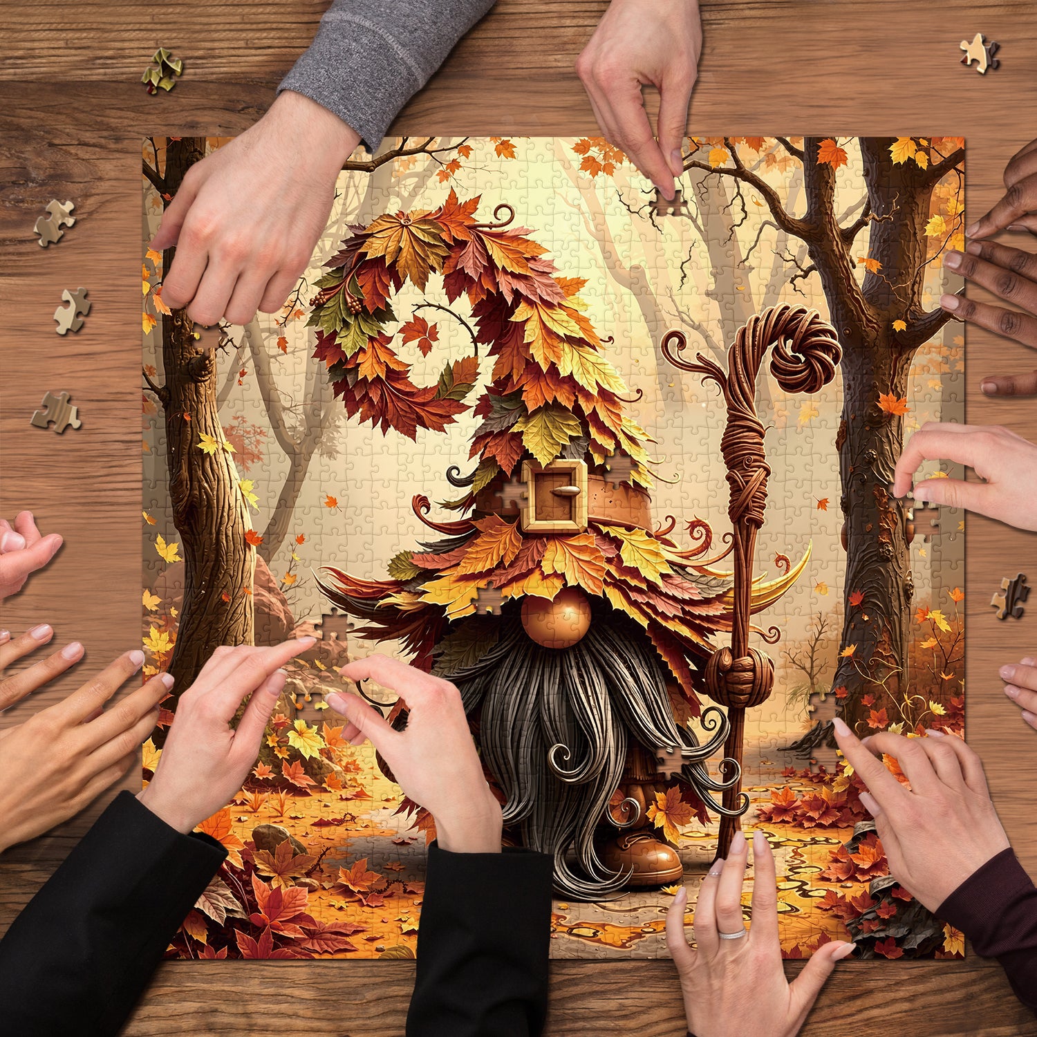 Autumn Dwarf Jigsaw Puzzle 1000 Pieces