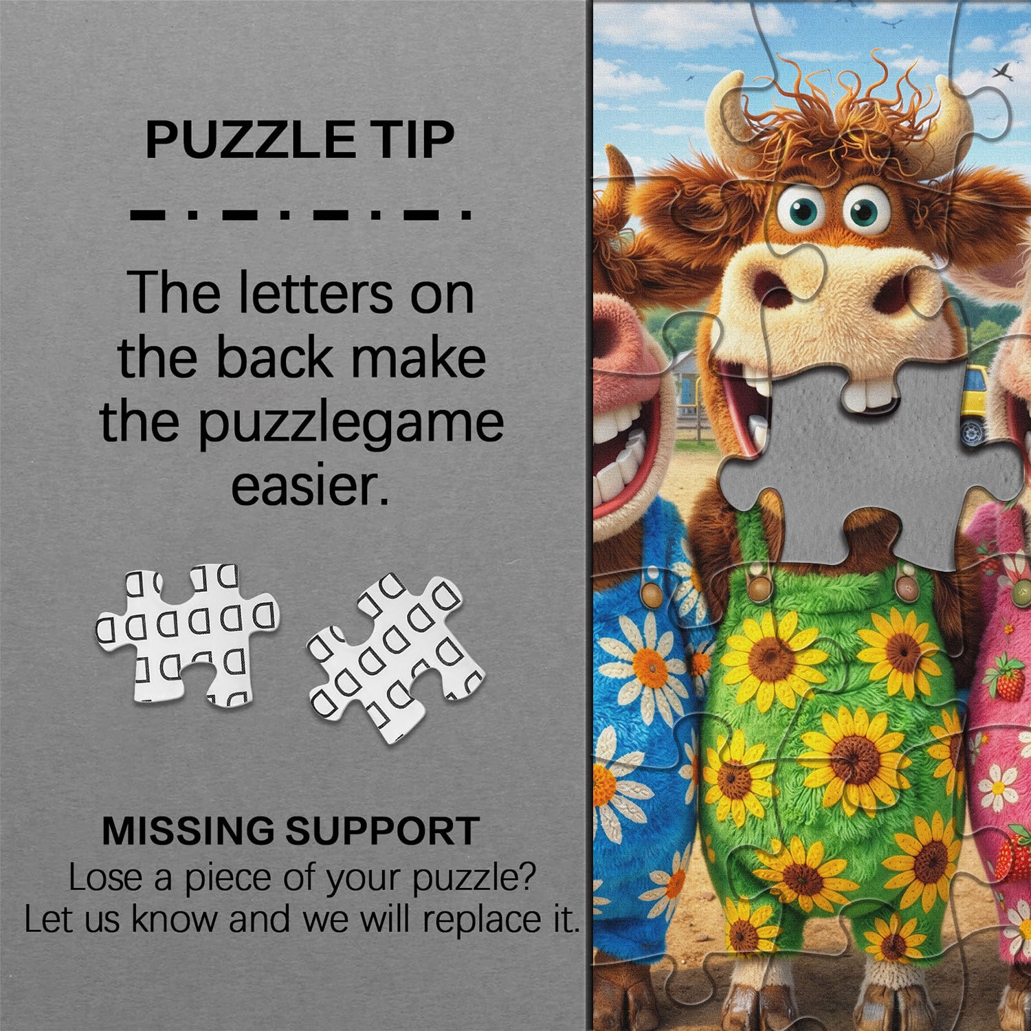 Happy Farm Friends Puzzle 1000 Teile