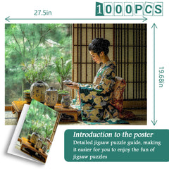 Stille Eleganz Puzzle 1000 Teile