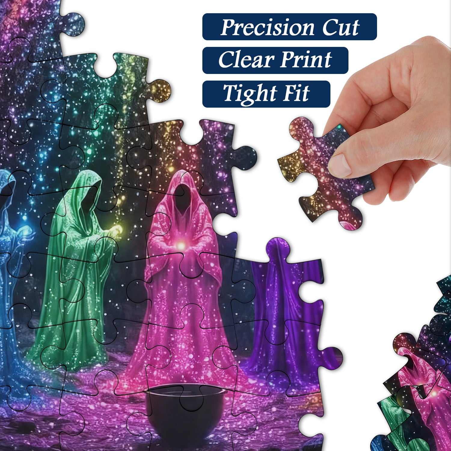 Glowing Cave Mystics Jigsaw Puzzle 1000 Pieces