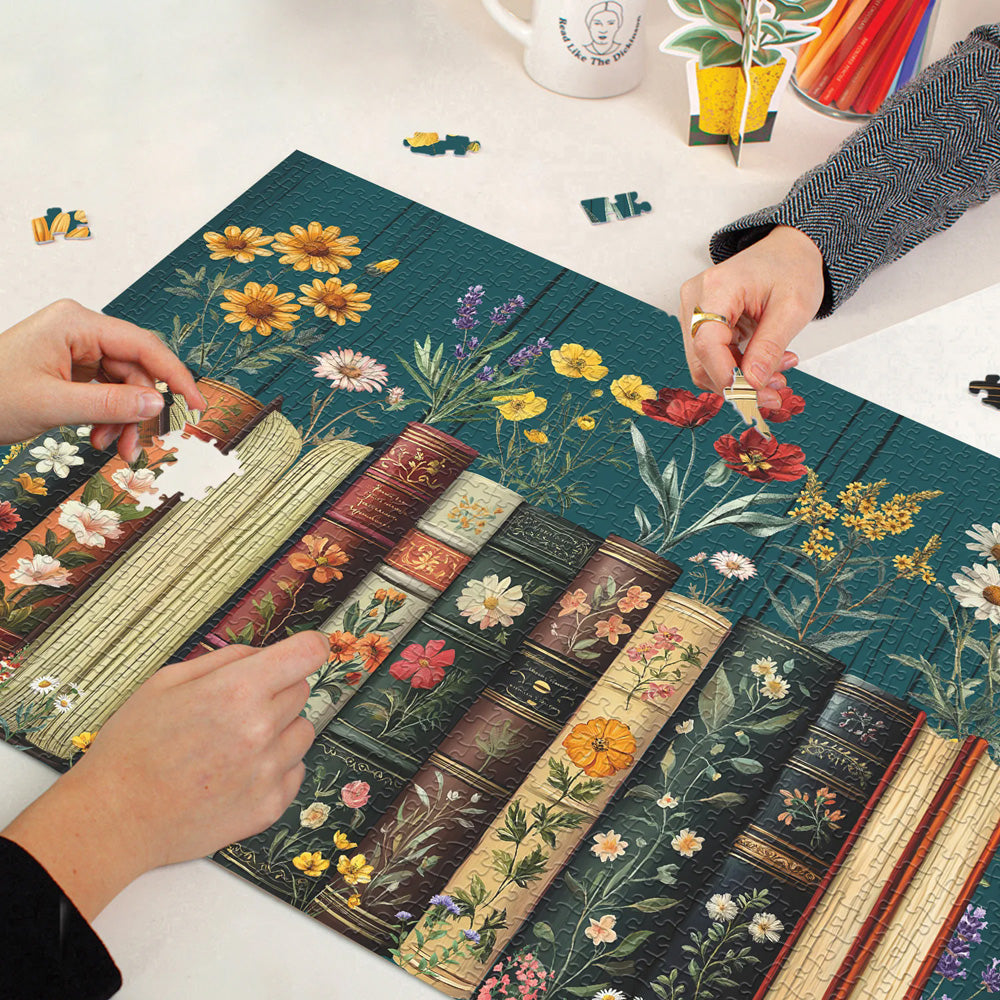 Literary Blossoms Jigsaw Puzzle 1000 Pieces