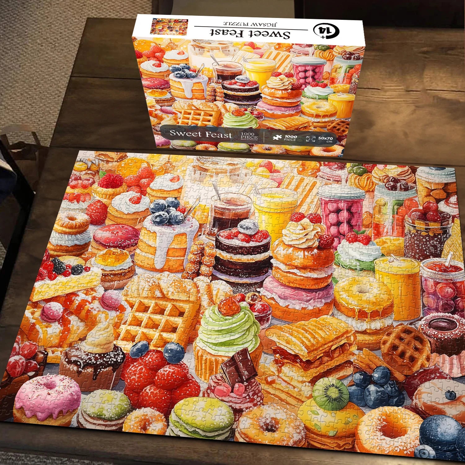 Sweet Feast Jigsaw Puzzle 1000 Pieces