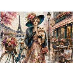 Paris Floral Breeze Puzzle 1000 Teile