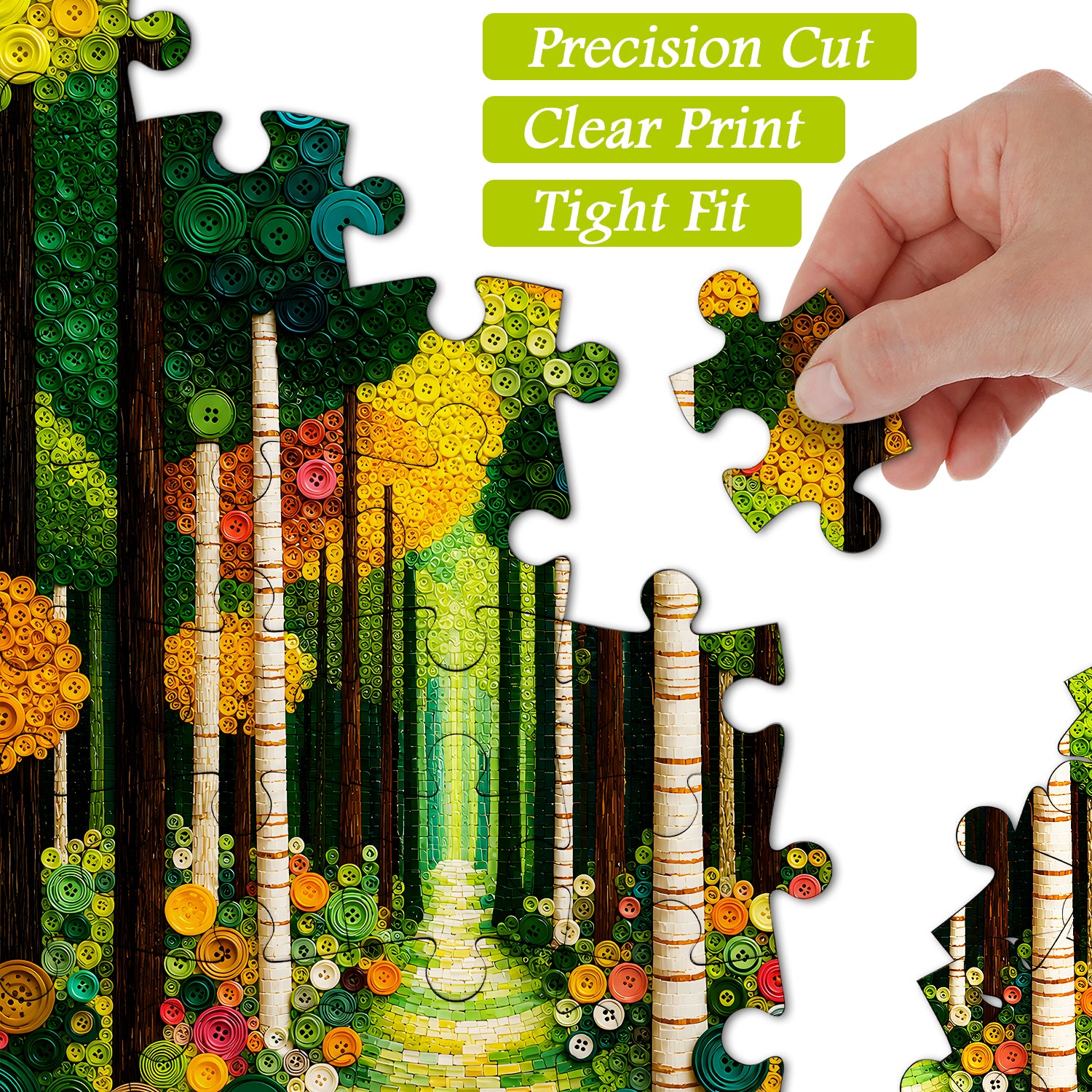 Sunlit Path Jigsaw Puzzle 1000 Pieces