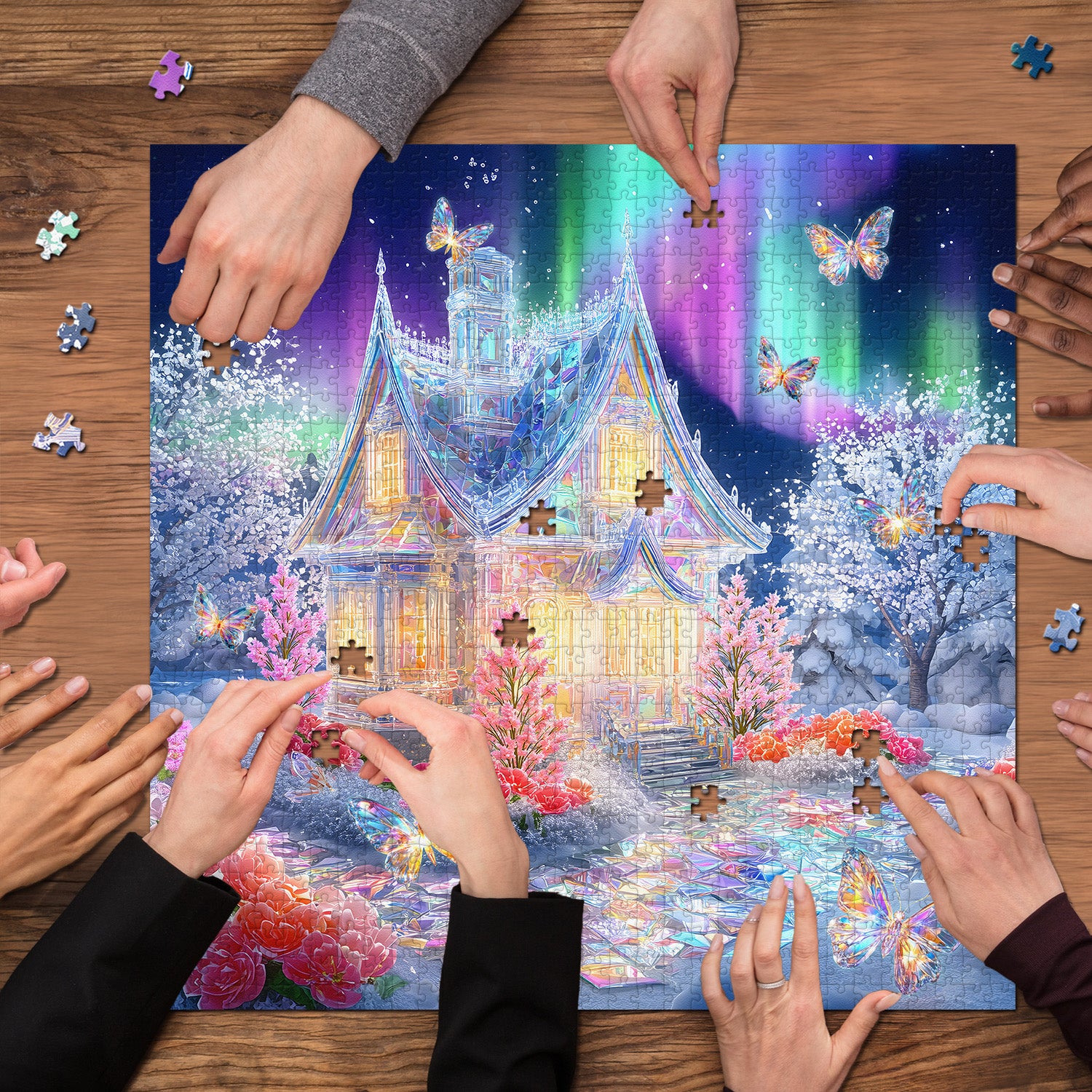 Crystal Cottage Jigsaw Puzzle 1000 Pieces