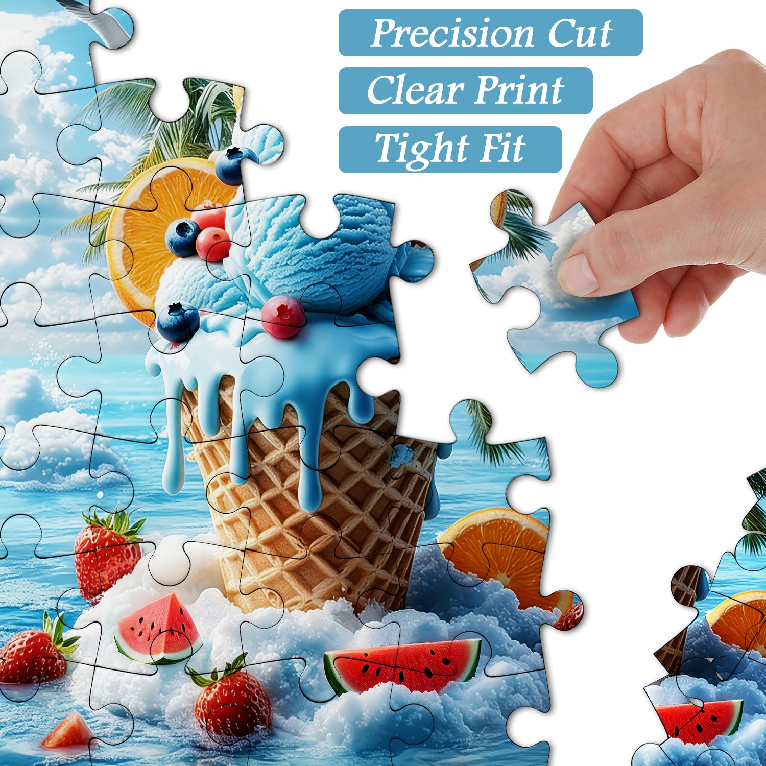 Beachside Ice Cream Jigsaw Puzzle 1000 Pieces