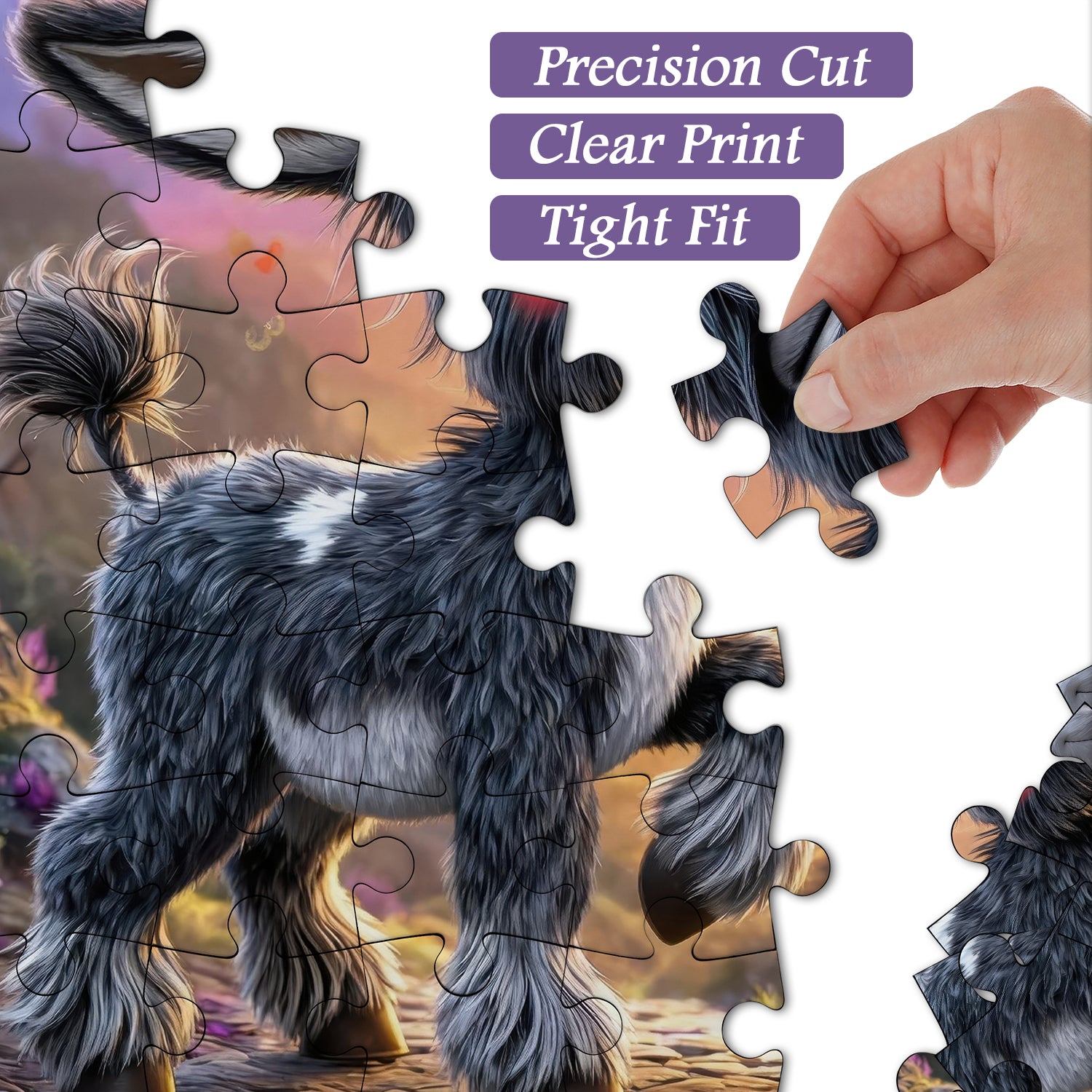 Joyful Melody Donkey Jigsaw Puzzle 1000 Pieces