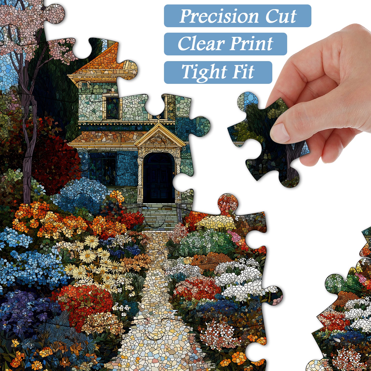 Garden Cottage Jigsaw Puzzle 1000 Pieces