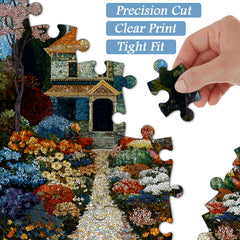 Garden Cottage Jigsaw Puzzle 1000 Pieces
