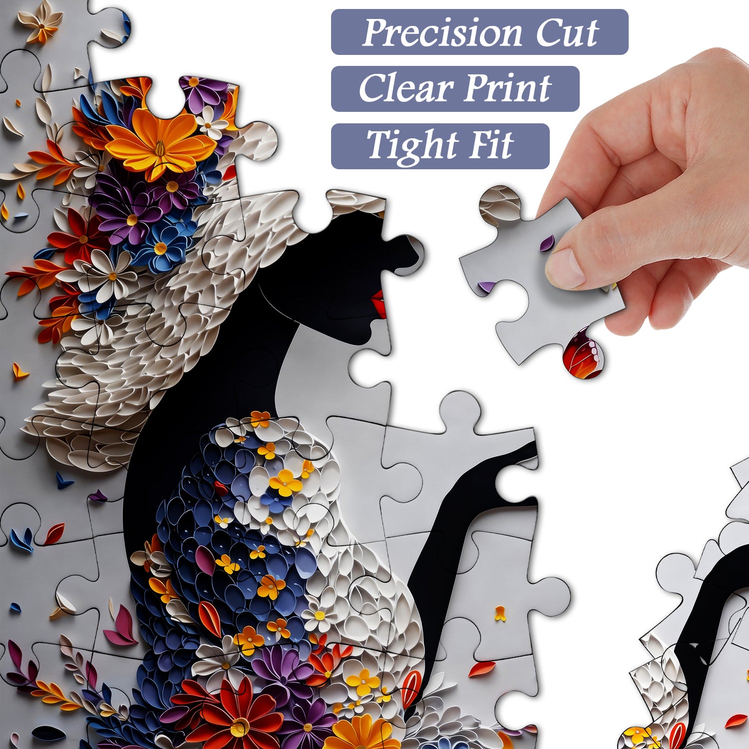 Schmetterlingsflüstern Puzzle 1000 Teile