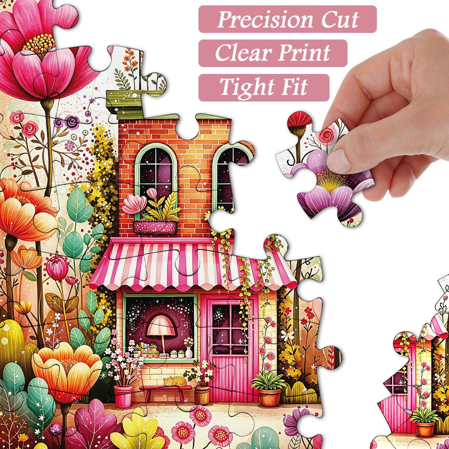 Floral Bliss Jigsaw Puzzle 1000 Pieces