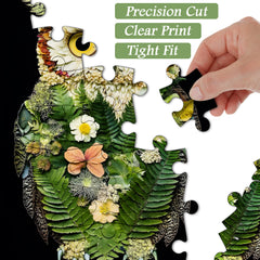 Das Laub-Eulen-Puzzle 1000 Teile