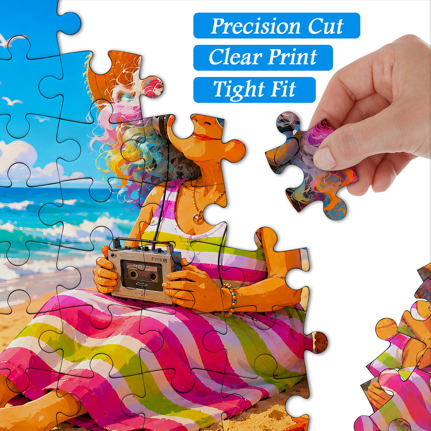 Good Vibes Beach Jigsaw Puzzle 1000 Pieces