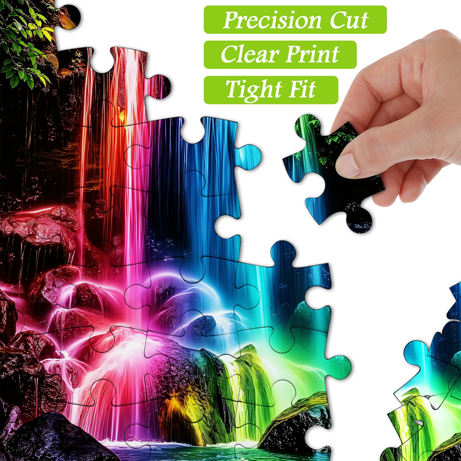 Neon Wildwood Stream Puzzle 1000 Teile