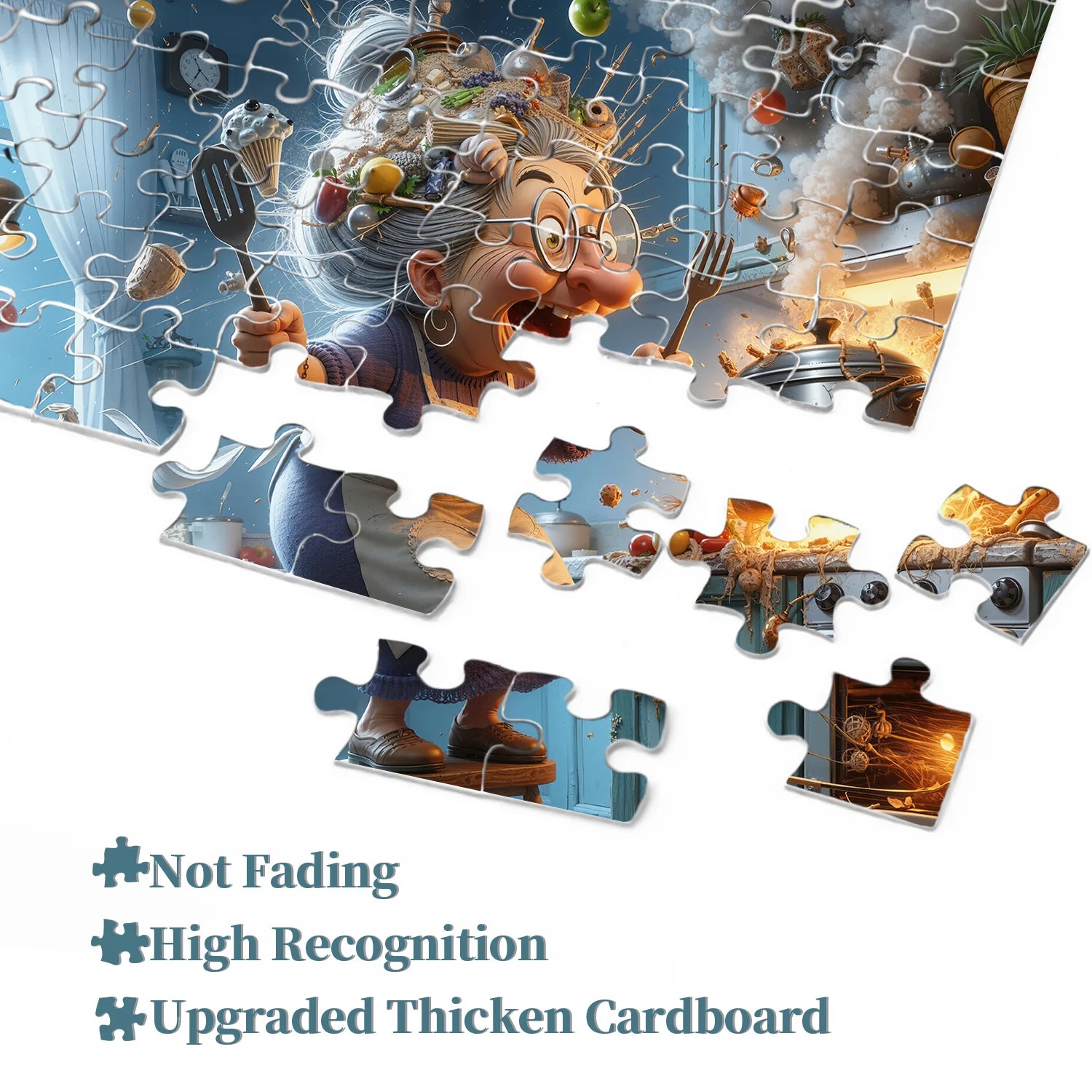 Grandma's Culinary Storm Jigsaw Puzzle 1000 Pieces