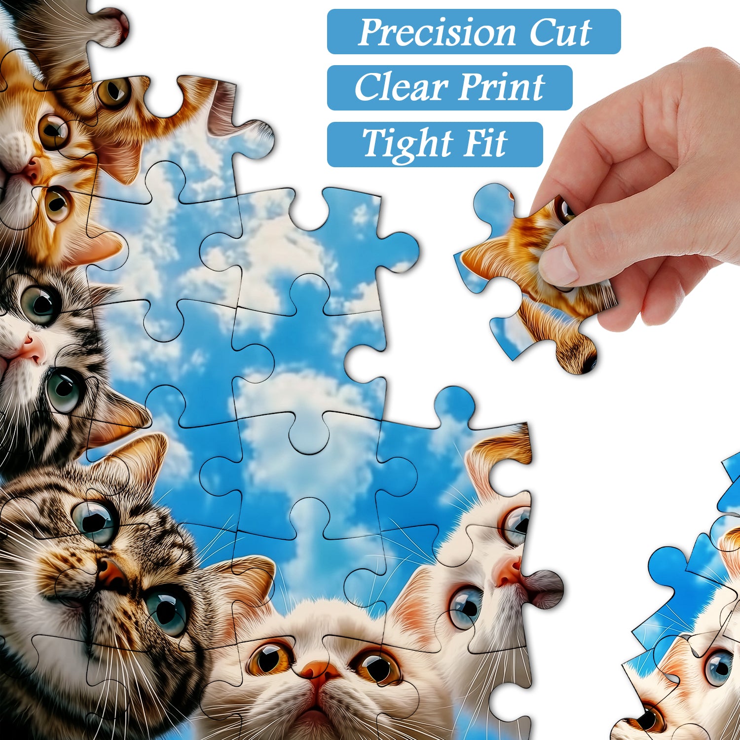 Puzzle mit Katzenbeobachtung, 1000 Teile