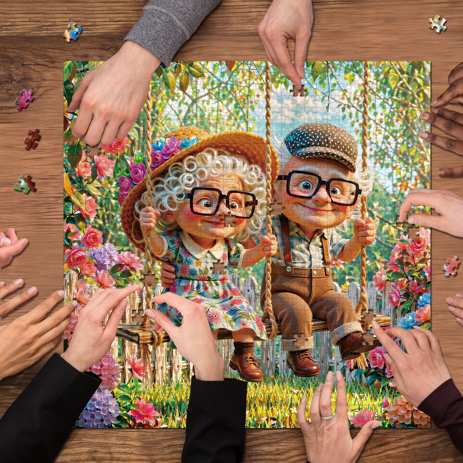 Sweet Swing Puzzle 1000 Teile
