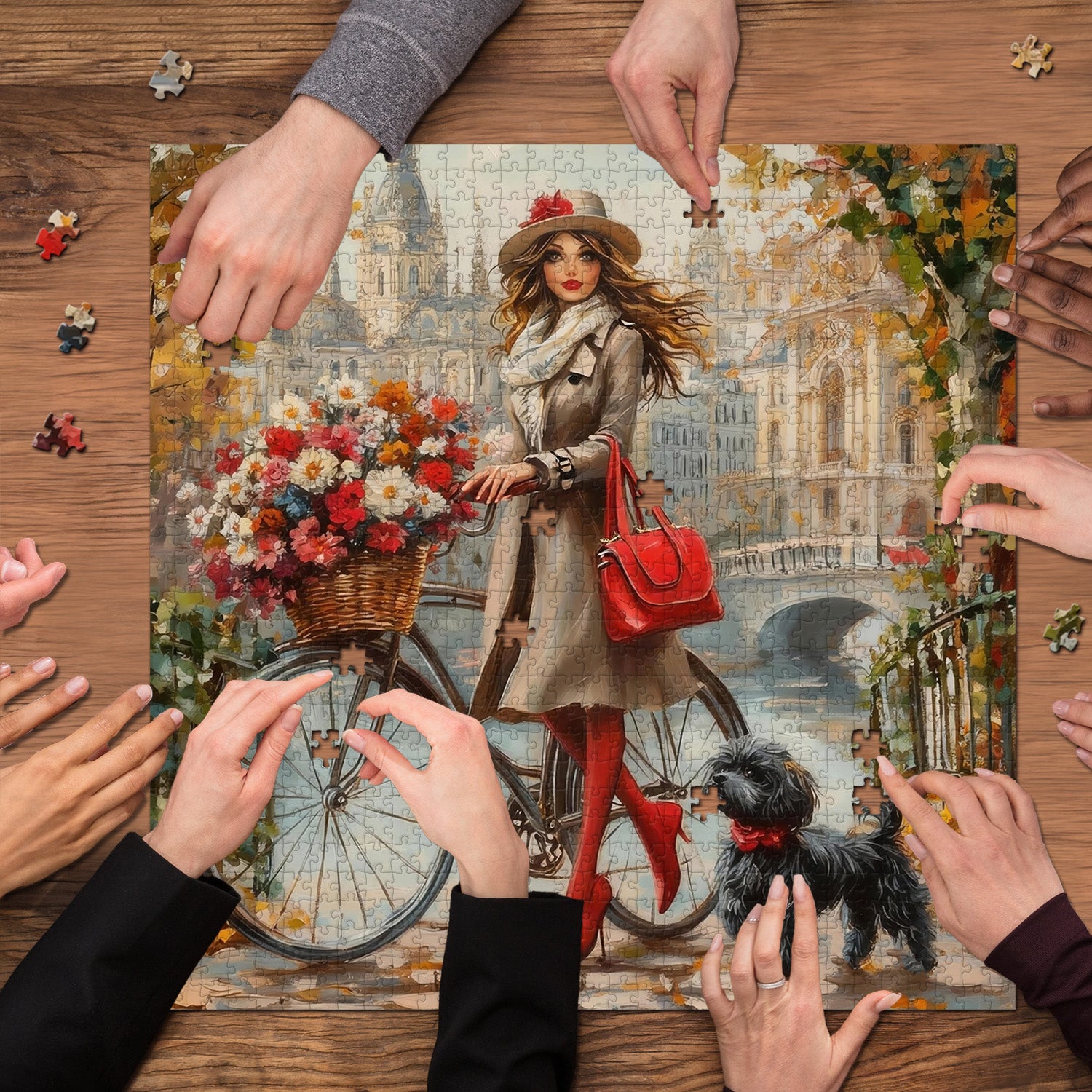 Stylish Urban Elegance Jigsaw Puzzle 1000 Pieces
