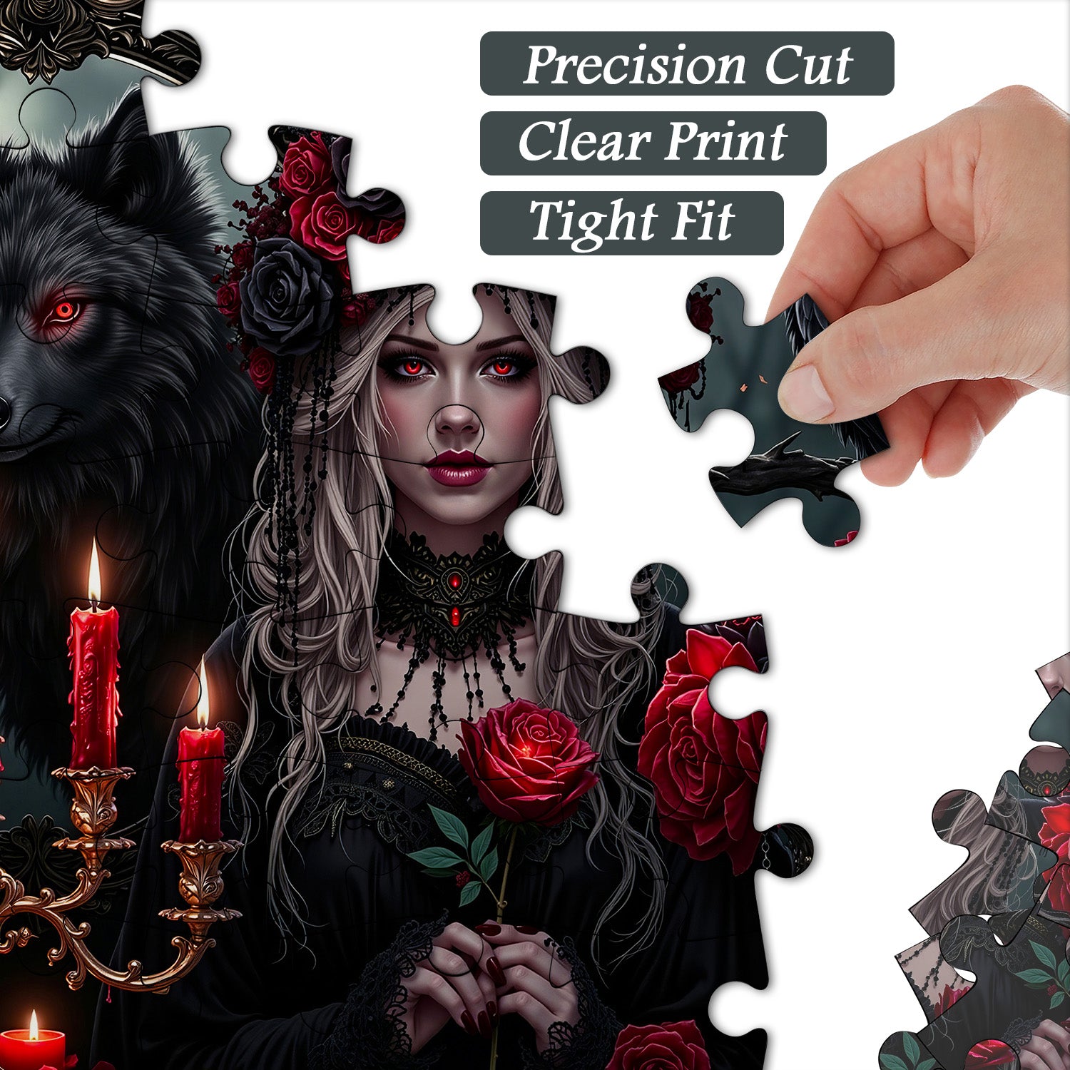 Eternal Night Rose Festival Puzzle 1000 Teile