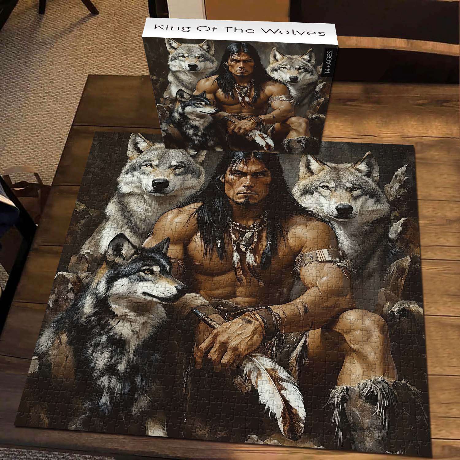 King Of The Wolves Jigsaw Puzzle 1000 Pieces