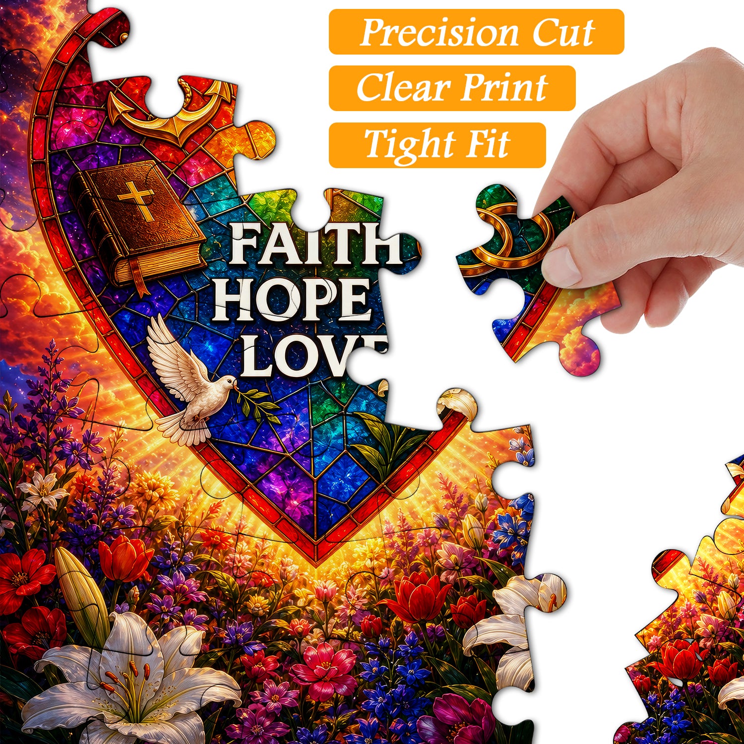 Herz des Glaubens Puzzle 1000 Teile