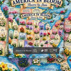 America in Bloom Jigsaw Puzzle 1000 Pieces