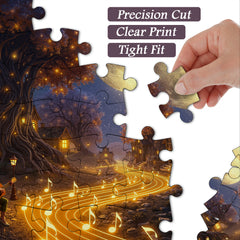 Mondflüsterpfad-Puzzle 1000 Teile