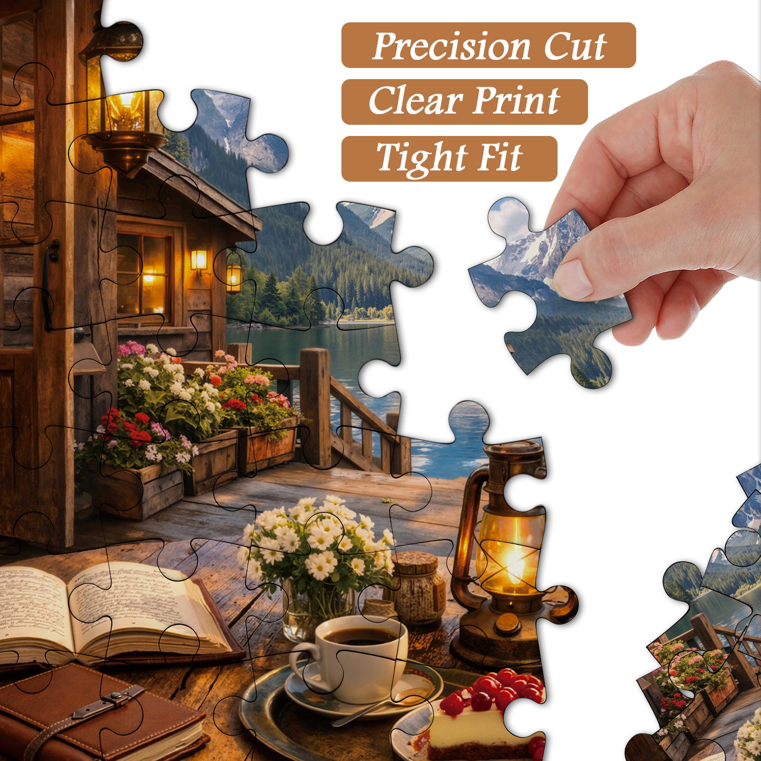 Lakeside Retreat Jigsaw Puzzle 1000 Pieces