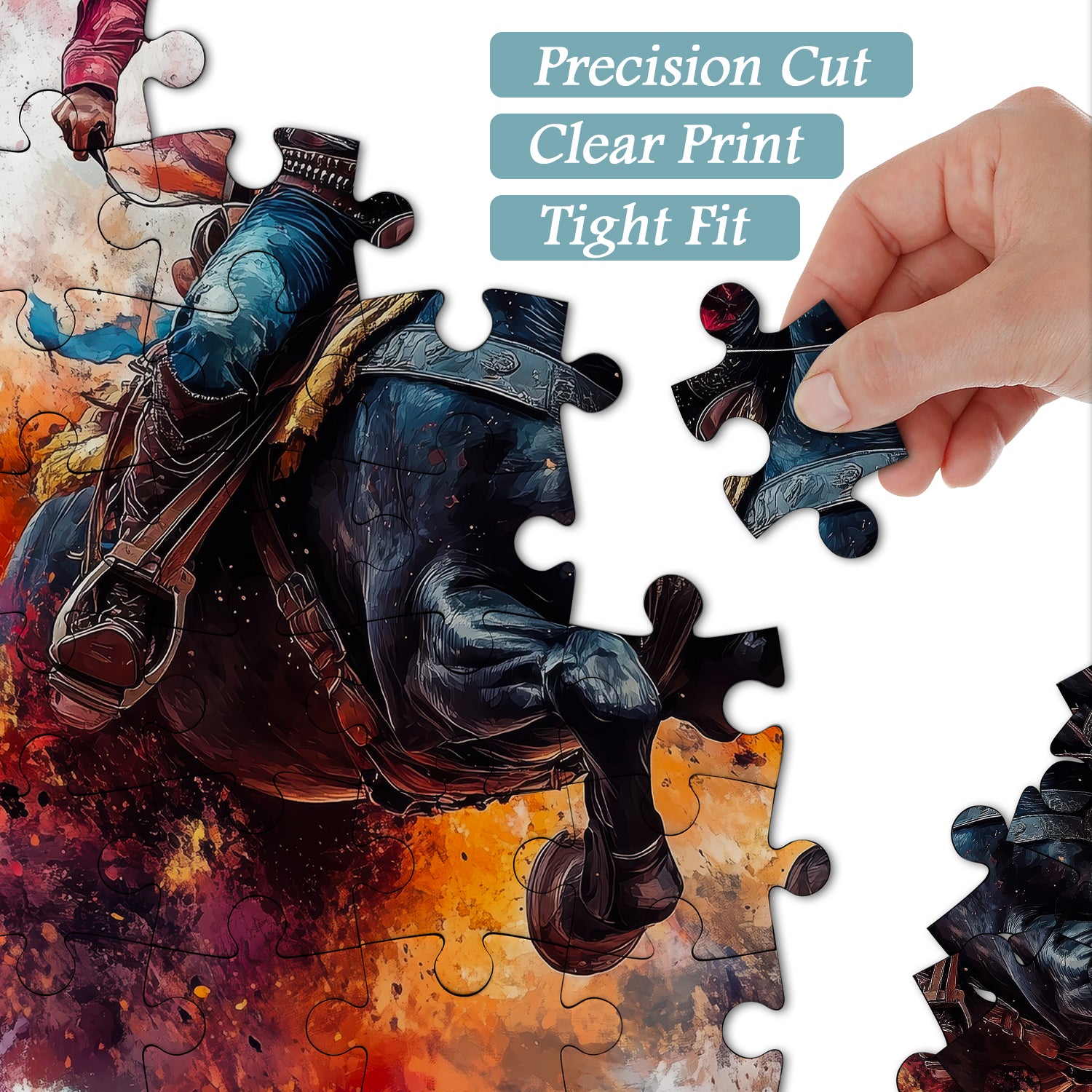 Western Knight Jigsaw Puzzle 1000 Pieces