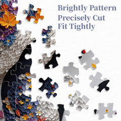 Schmetterlingsflüstern Puzzle 1000 Teile