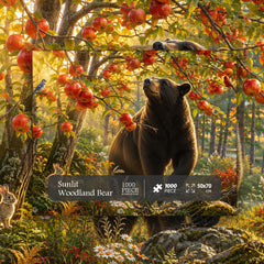 Sunlit Woodland Bear Puzzle 1000 Teile