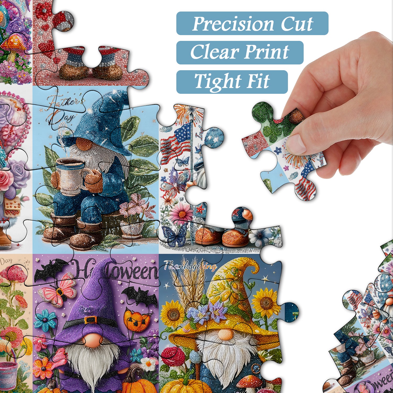 Das Festivalzwerge-Puzzle 1000 Teile