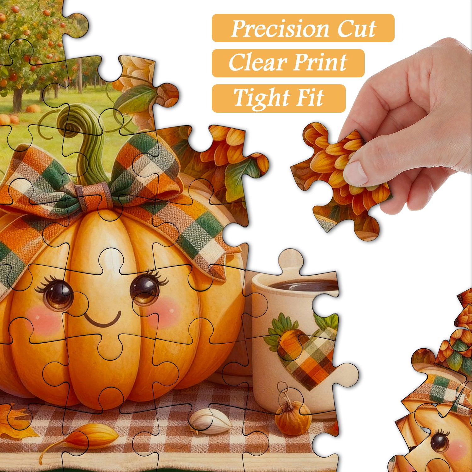 Fragrant Pumpkin Fun Jigsaw Puzzle 1000 Pieces
