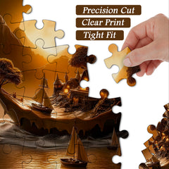 Moonlit Haven Jigsaw Puzzle 1000 Pieces