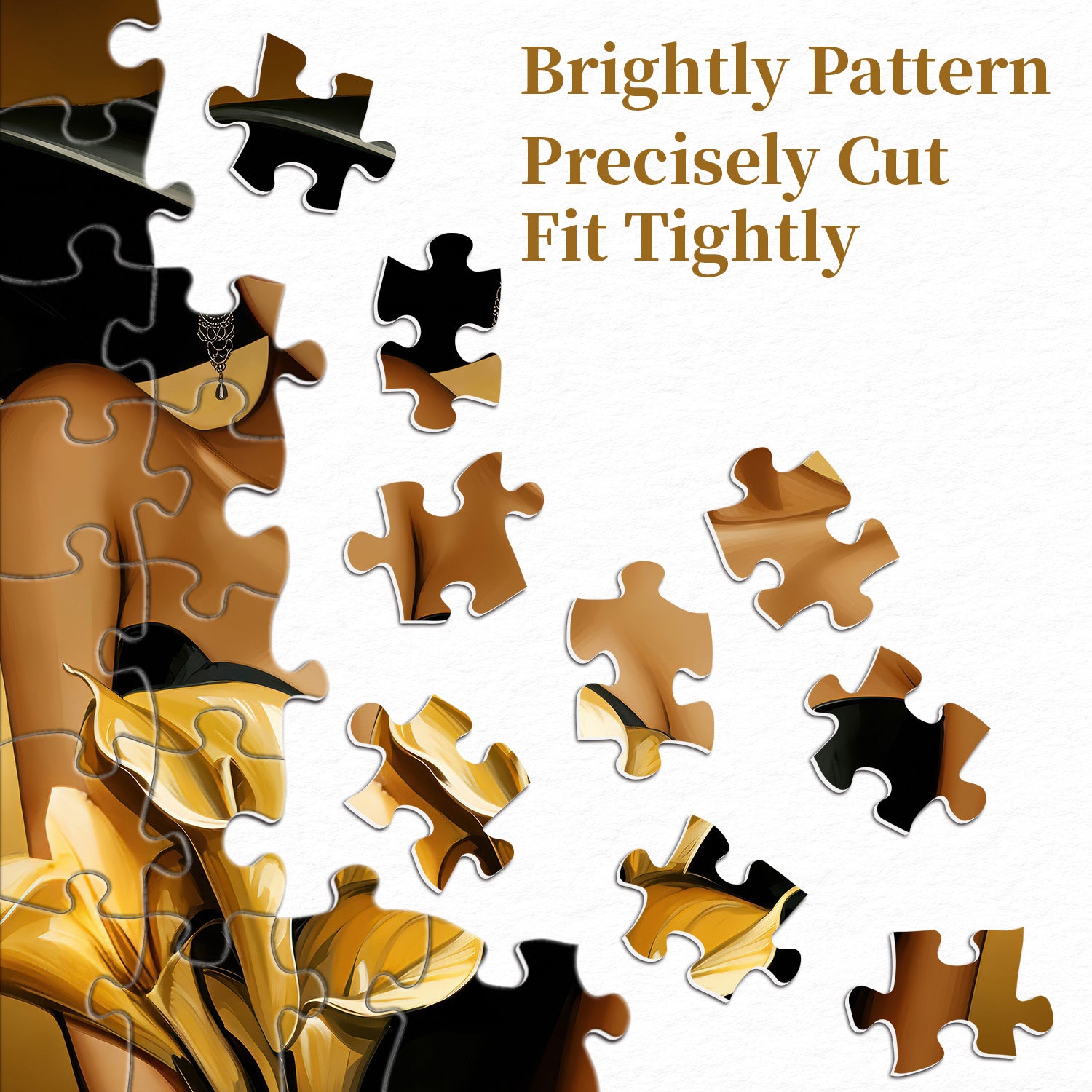 Golden Beauty Jigsaw Puzzle 1000 Pieces