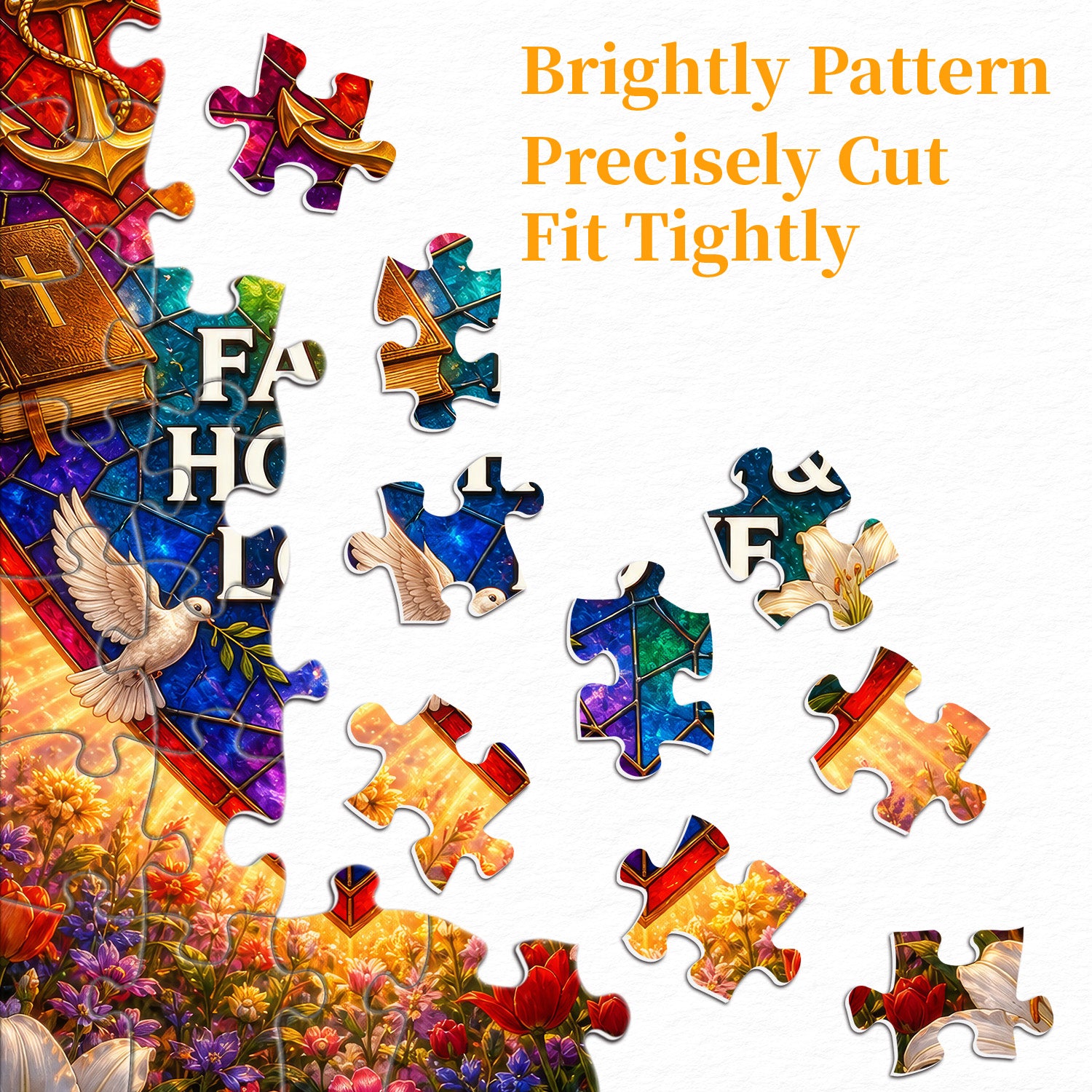 Herz des Glaubens Puzzle 1000 Teile