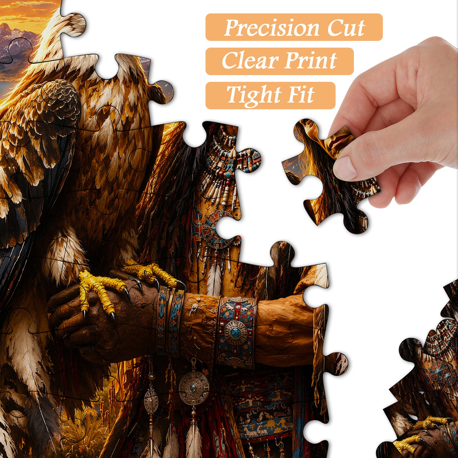 Tribal Spirit Eagle Puzzle 1000 Teile