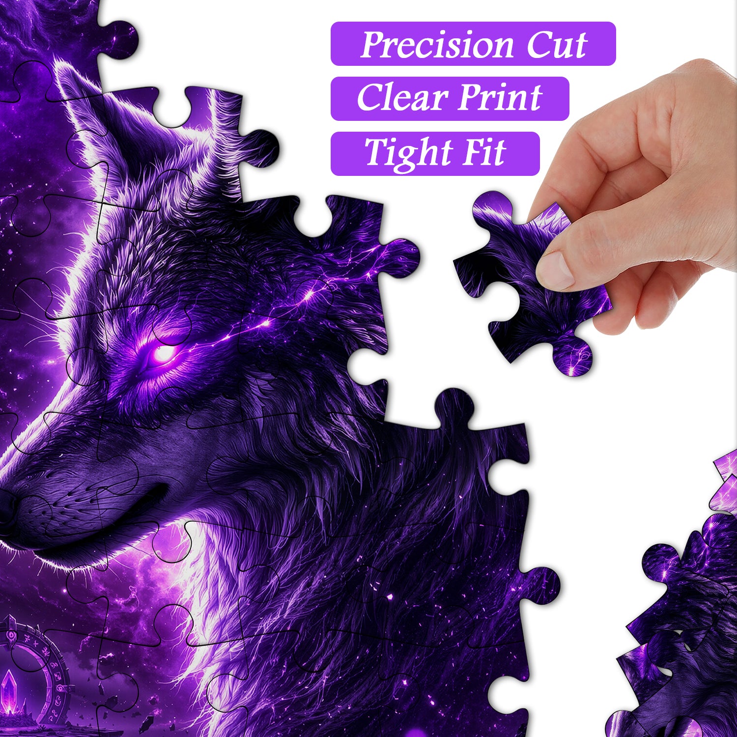 Nebula Wolf Soul Puzzle 1000 Teile
