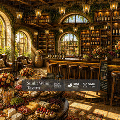 Sunlit Wine Tavern Jigsaw Puzzle 1000 Pieces