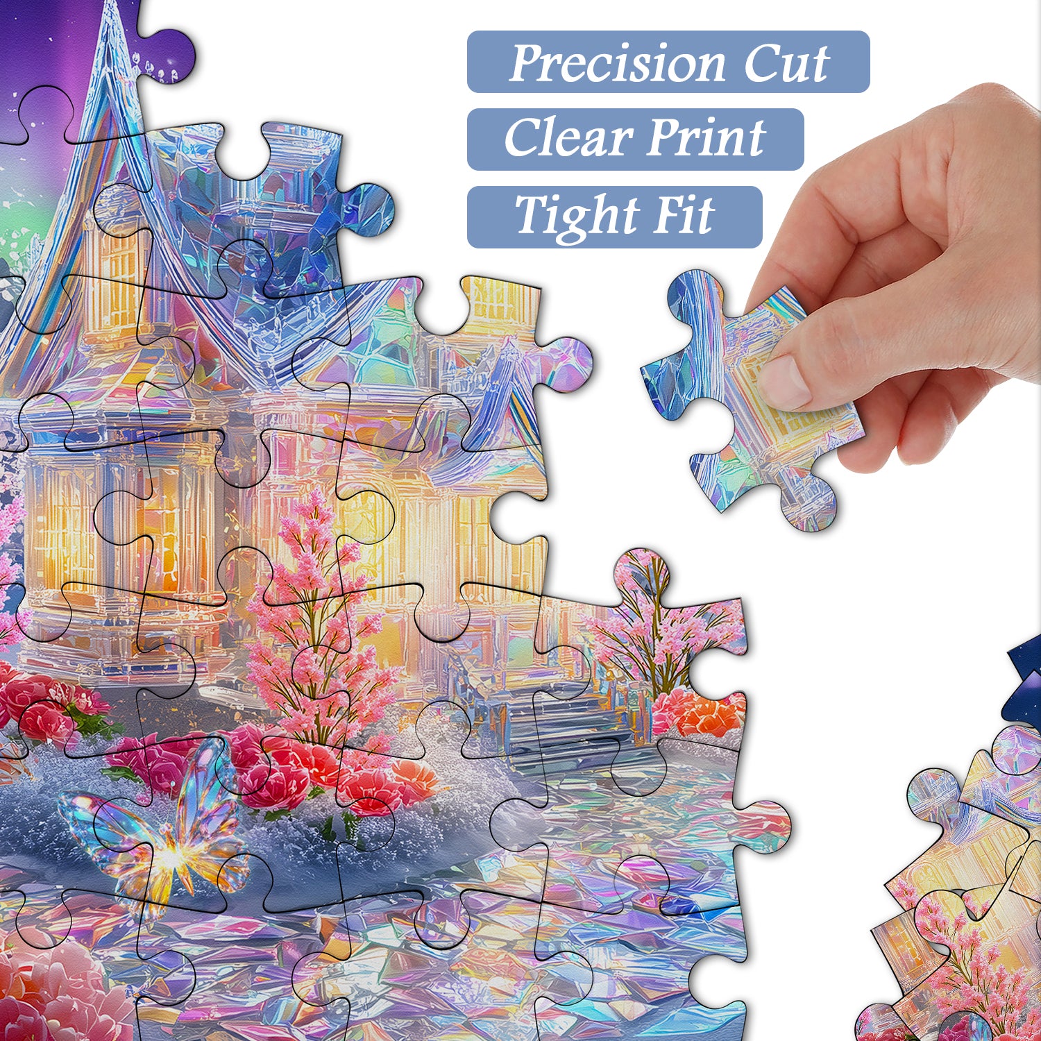 Crystal Cottage Jigsaw Puzzle 1000 Pieces