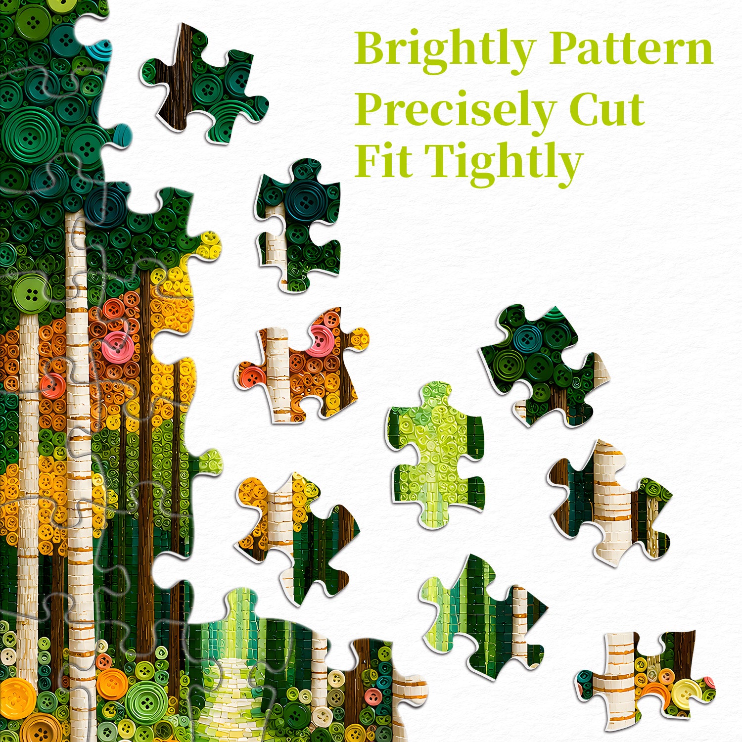 Sunlit Path Jigsaw Puzzle 1000 Pieces