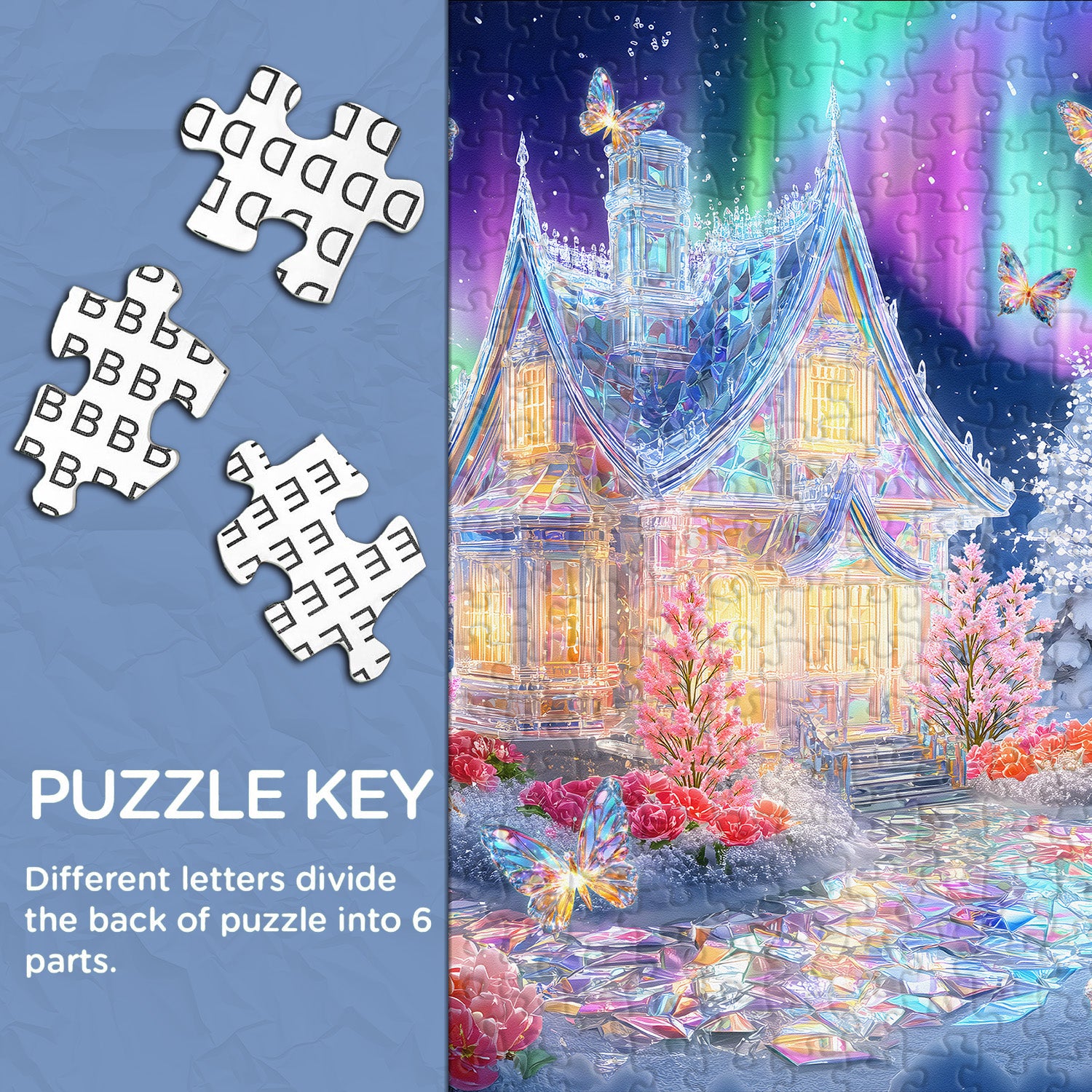 Crystal Cottage Jigsaw Puzzle 1000 Pieces