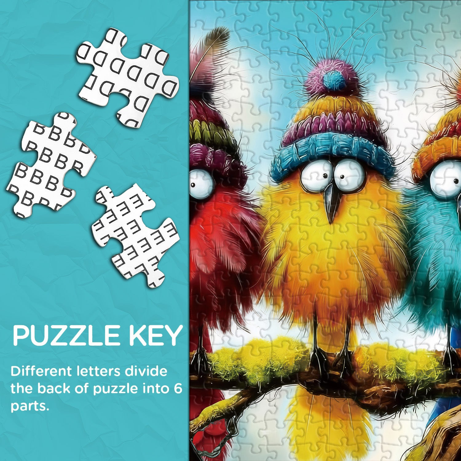 Quirky Tweets Jigsaw Puzzle 1000 Pieces