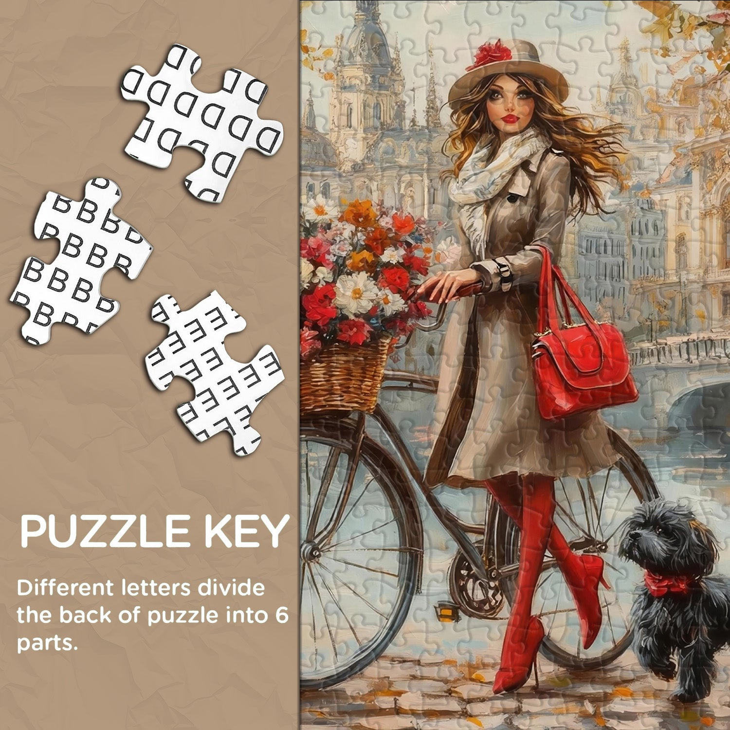 Stylish Urban Elegance Jigsaw Puzzle 1000 Pieces