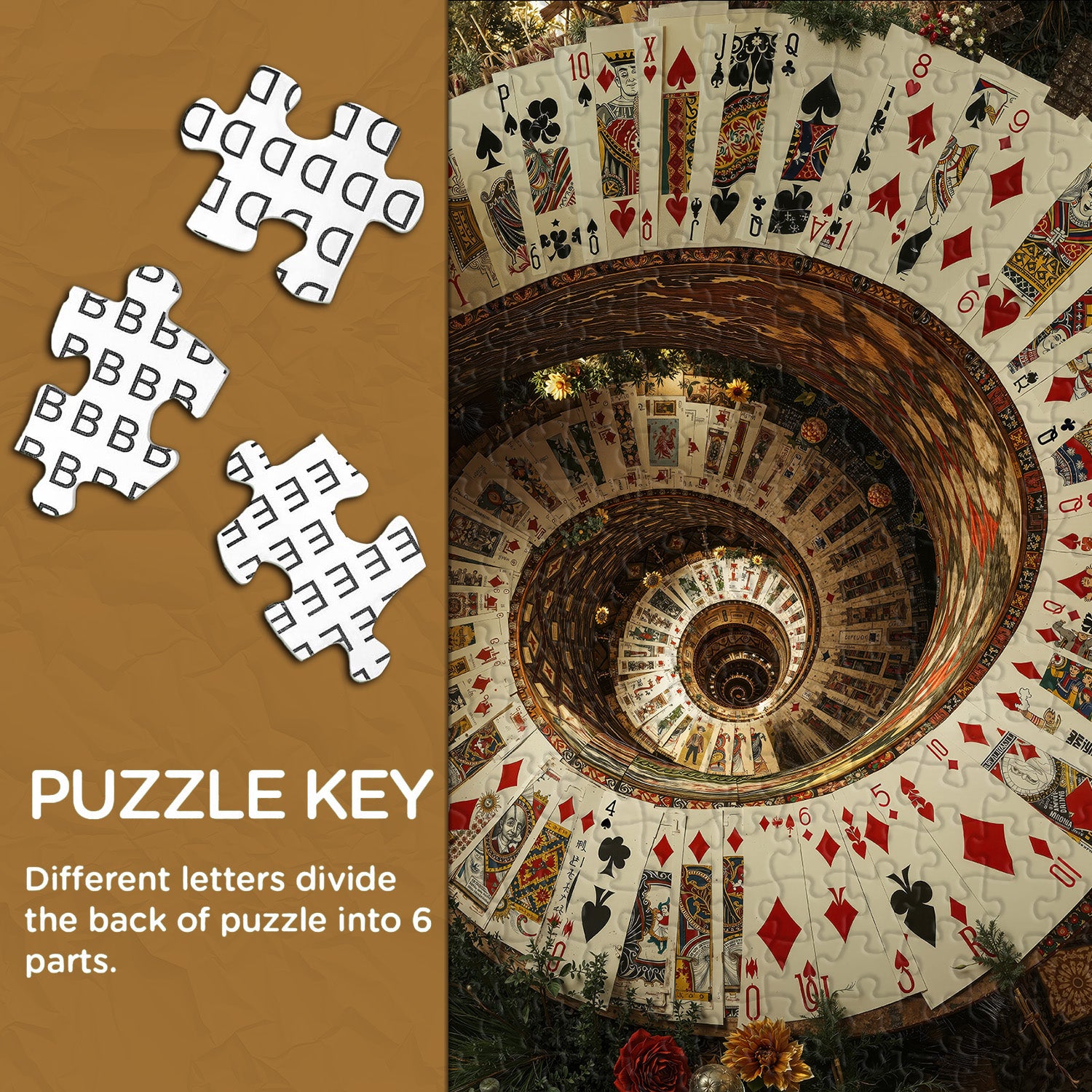 Spiralkarte Quest -Puzzle 1000 Stücke